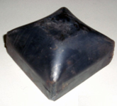 ลูกถ้วยพาเลท รองเสา ทรงเหลี่ยม