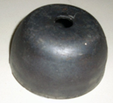 ลูกถ้วยพาเลท รองเสา ทรงกลม