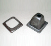 ลูกถ้วยพาเลท รองขา และปิดบนหัวเสา ถ้วยซ้อน คู่ (ลูกถ้วยปีโป้)